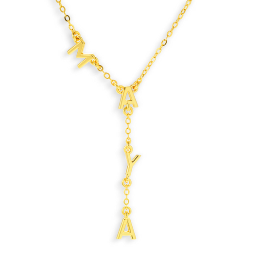 Custom/Personalized Name Drop Necklace